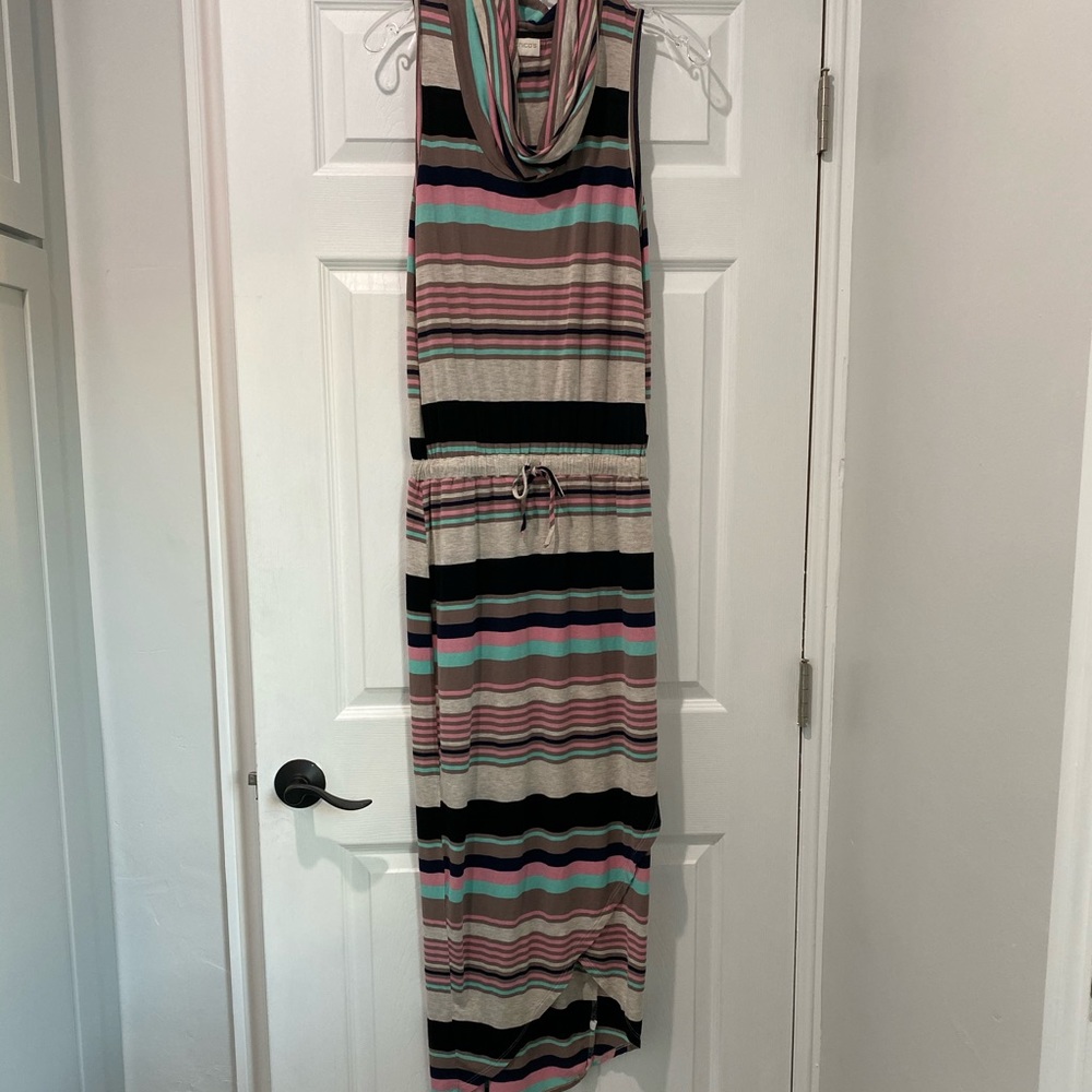 Maxi stripped dress